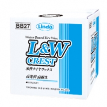 横浜油脂工業(株)　L&W　水性タイヤ&レザーワックス　18L